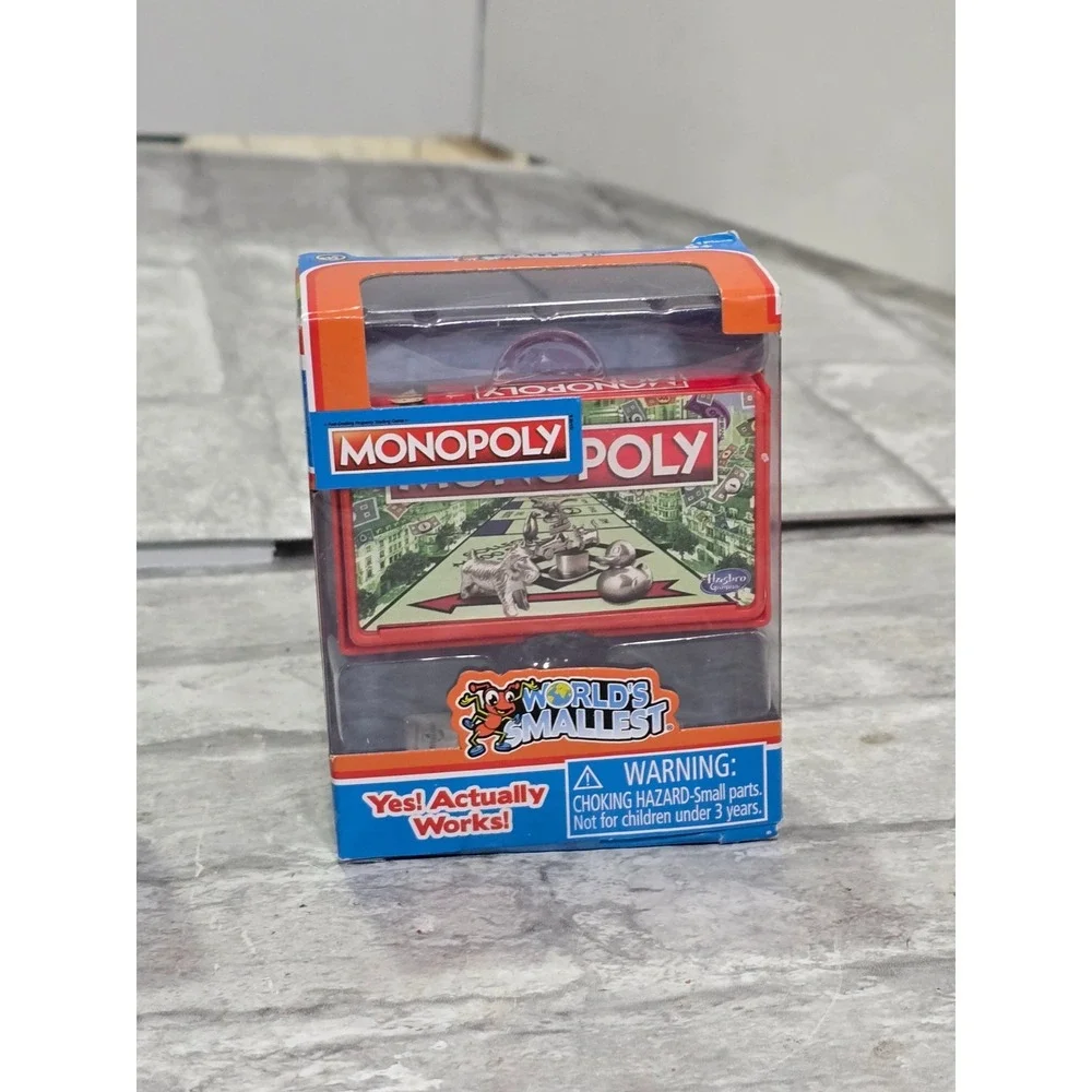 Worlds Smallest‎ Games Toys Monopoly Scrabble Super Soaker Candyland Miniatures
